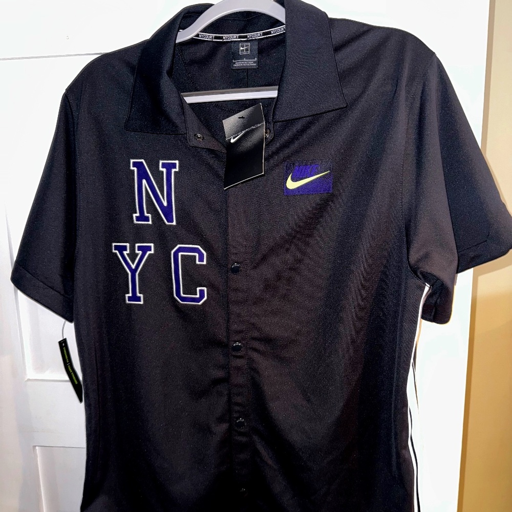 Nike NYC *New* Button-up Jersey